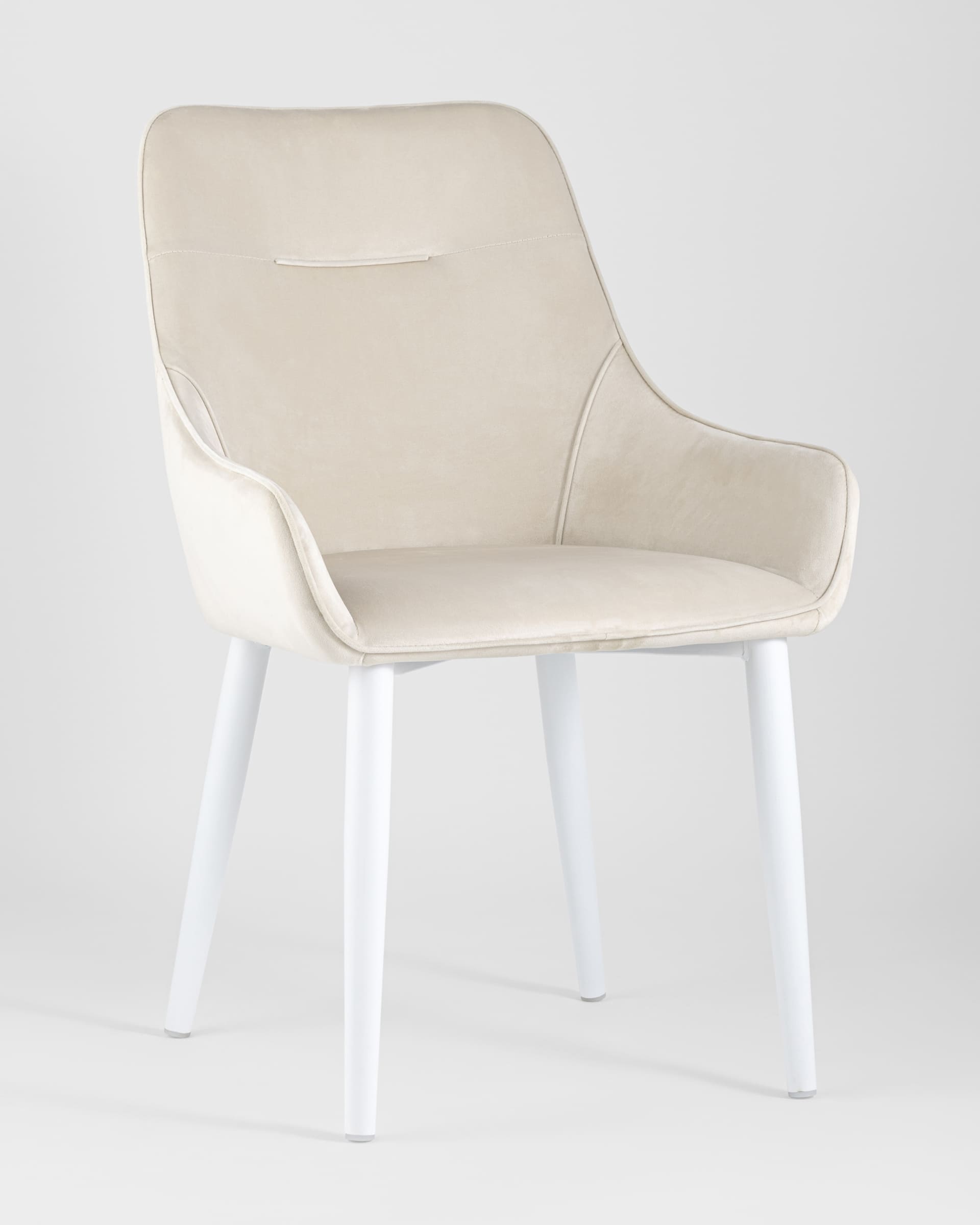 stul-diana-velyur-kremovyj-nozhki-belye_Gray