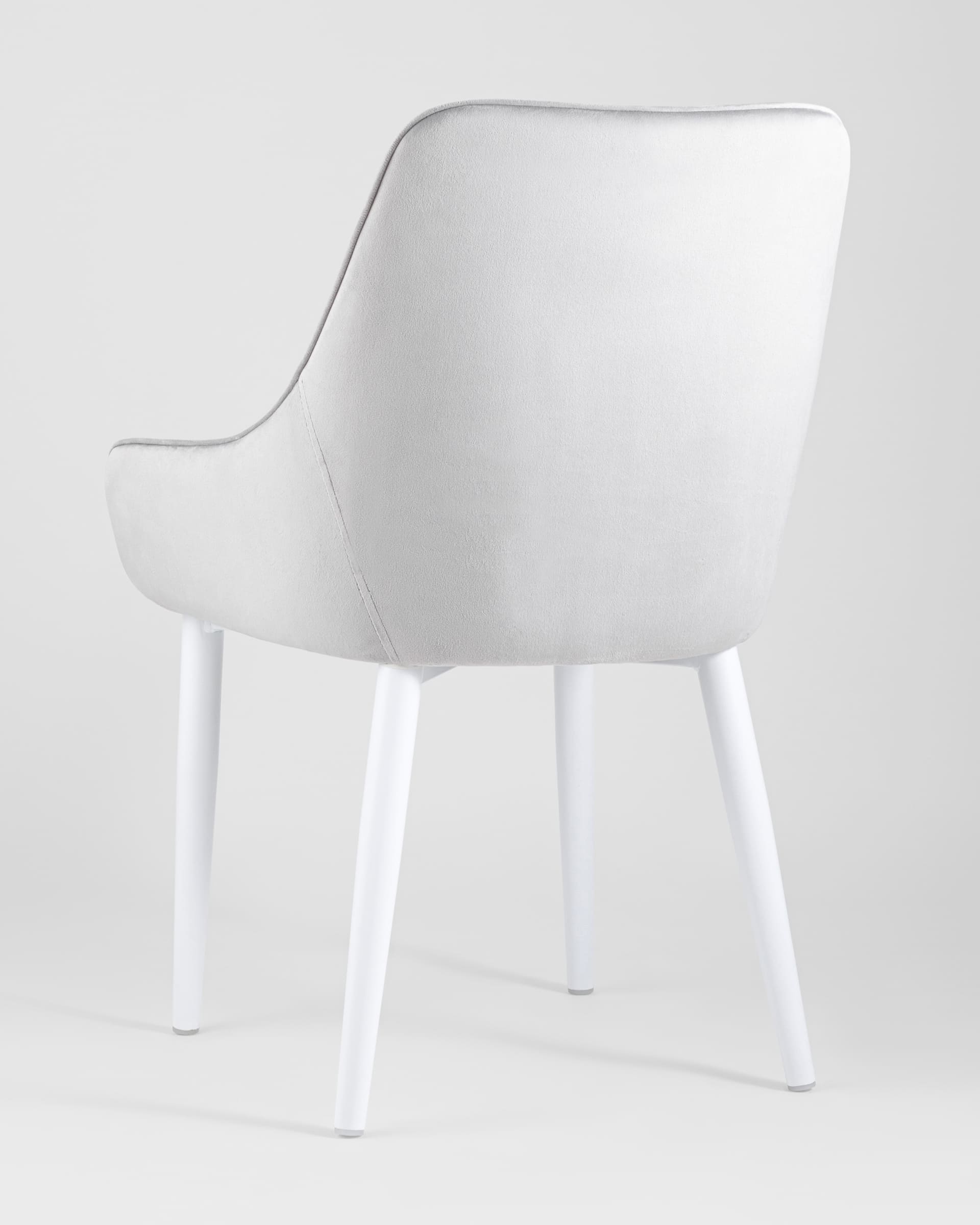 stul-diana-velyur-seryj-nozhki-belye_Gray