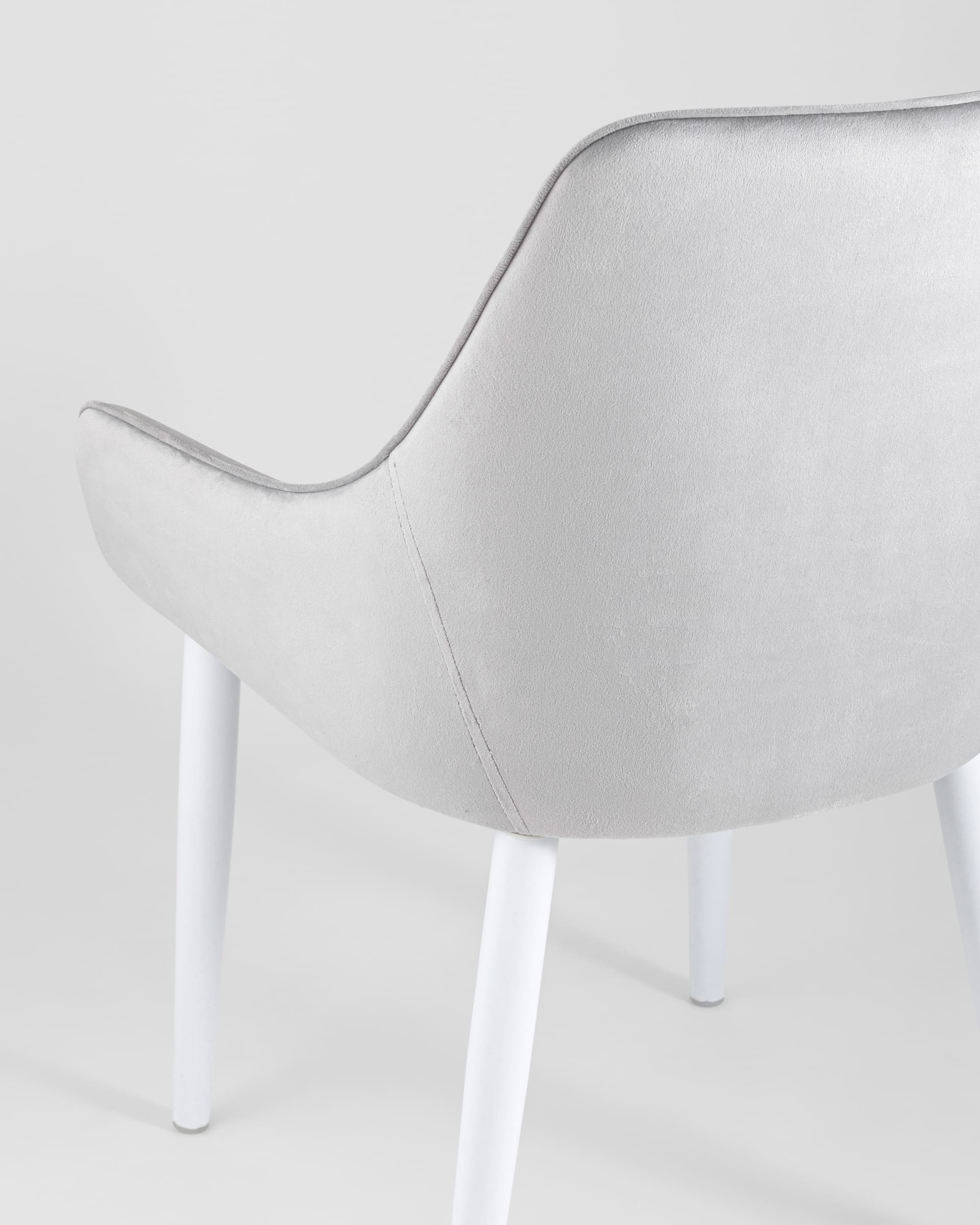 stul-diana-velyur-seryj-nozhki-belye_Gray