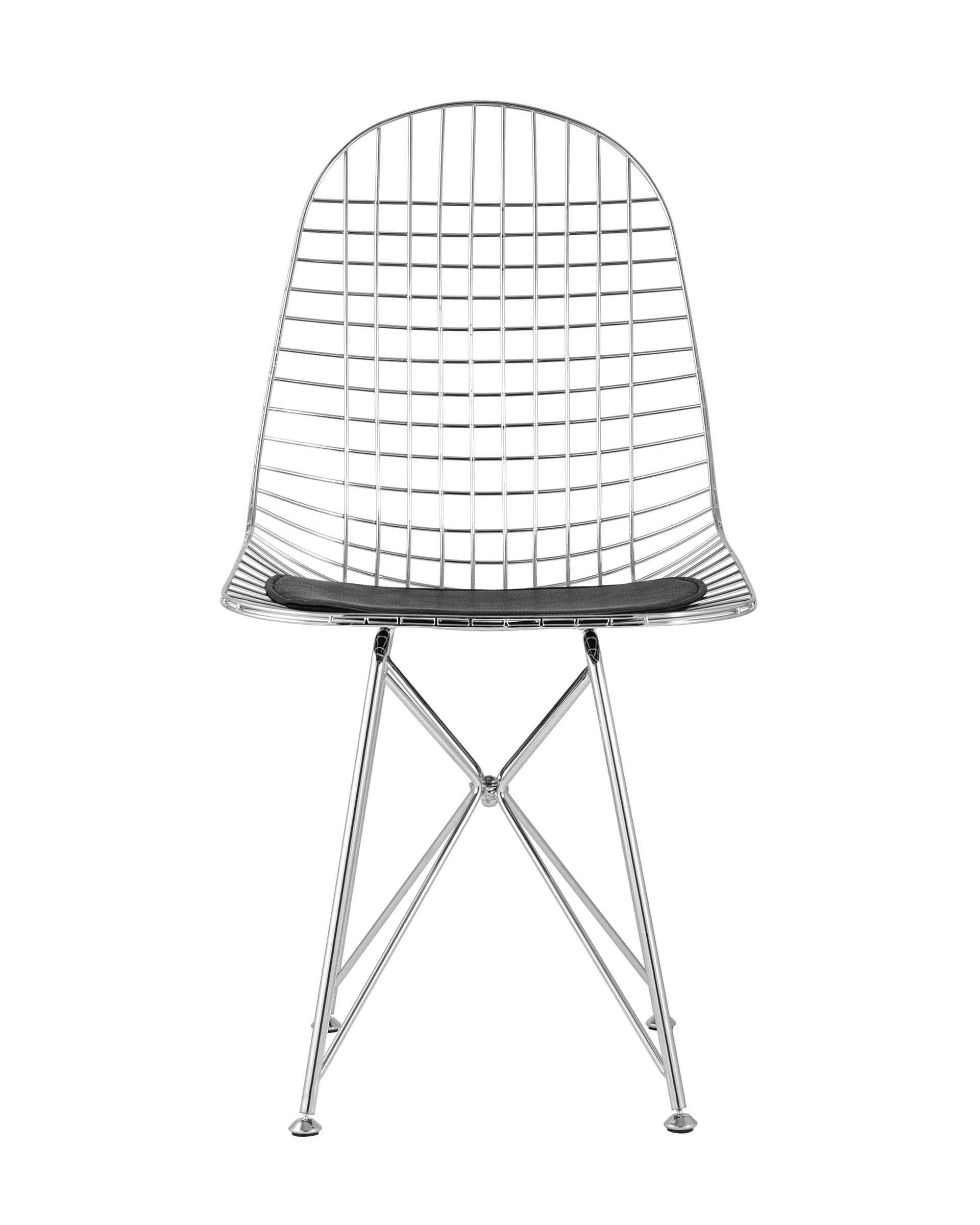 stul-obedennyj-eiffel-hromirovannyj-s-chernoj-podushkoj_White (2)