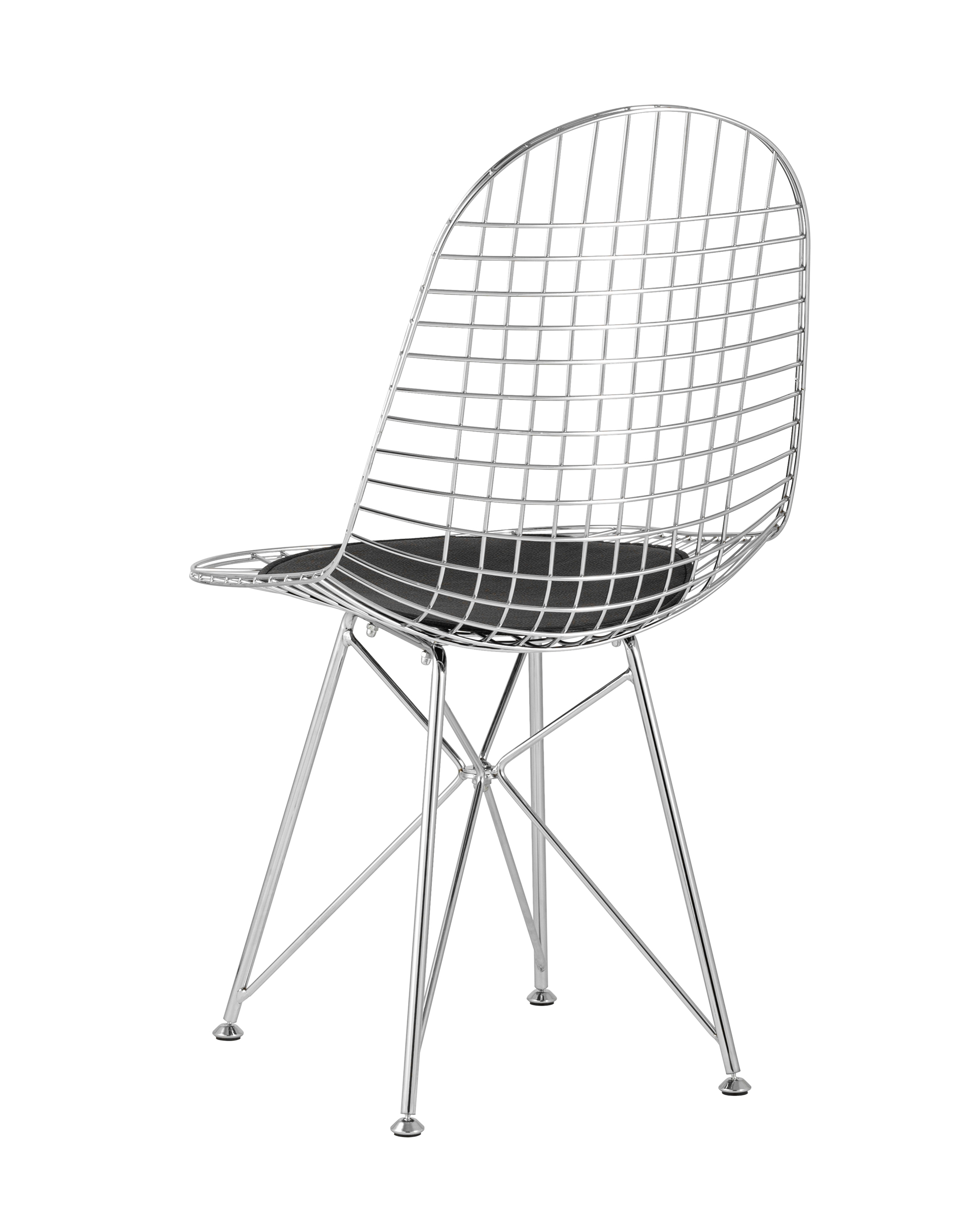 stul-obedennyj-eiffel-hromirovannyj-s-chernoj-podushkoj_White (2)