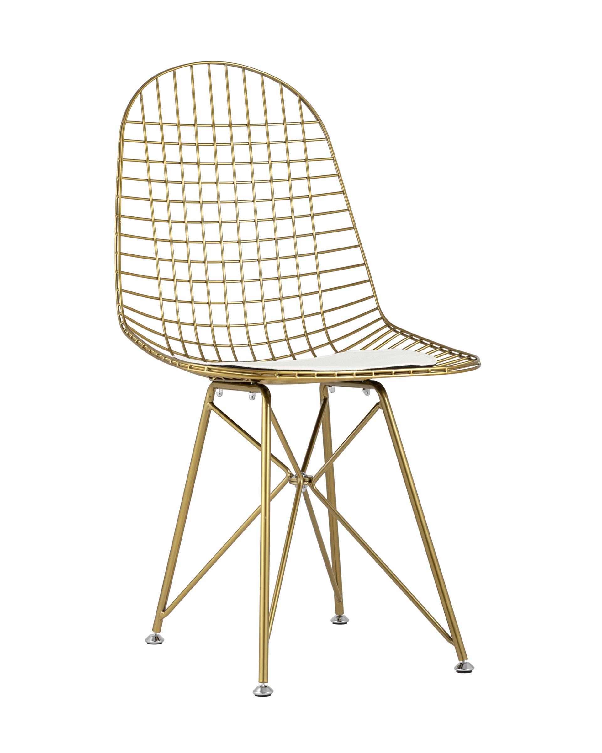 stul-obedennyj-eiffel-zolotoj-s-beloj-podushkoj_White