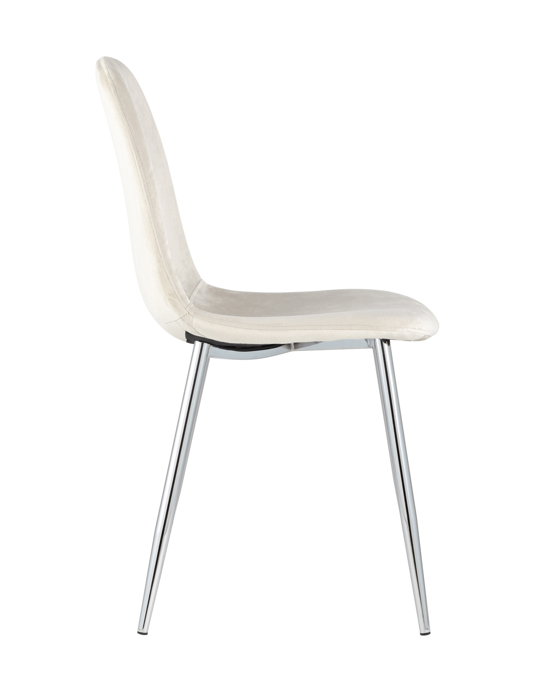 stul-valensiya-velyur-kremovyj-hromirovannye-nozhki_White